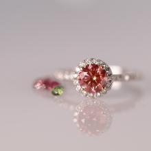 Engagement ring, Danielle Barak, color diamonds, diamonds, diamond jewelry, color jewelry